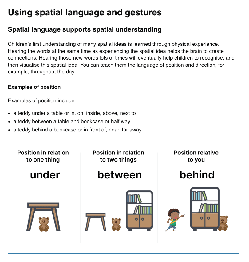 An example of a page with the heading removed from the image and added as a h3. There has been plain text added above the image to explain the image