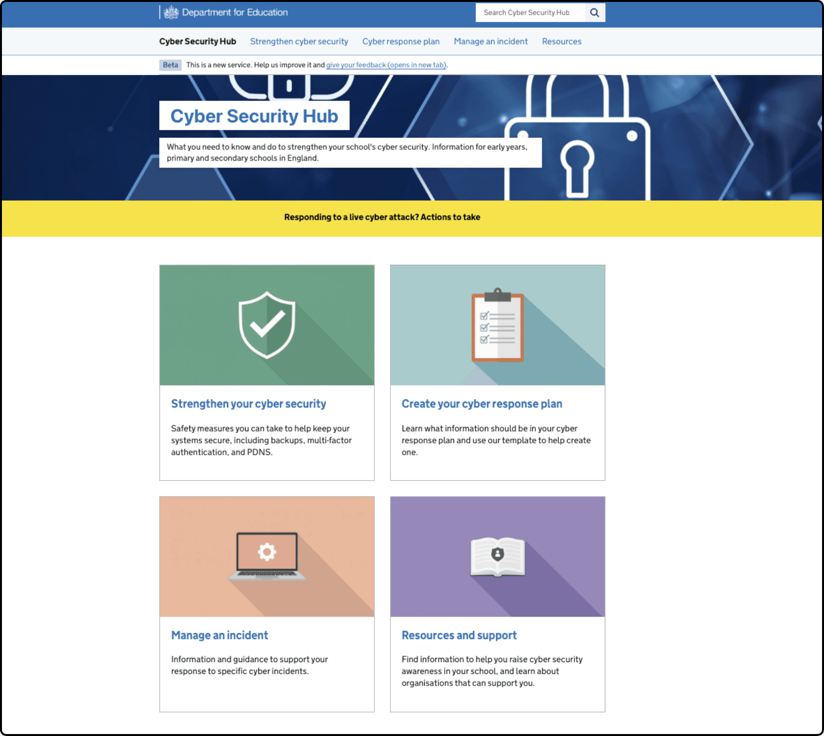 Updated home page image